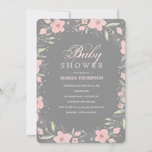 グレーフローラ招待状 招待状 (正面)