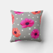 グレーフローラ枕 クッション (裏面)