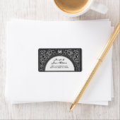 グレーフローラ結婚アーチ住所 シール (インサイチュ)