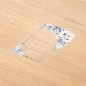 グレーフローラ結婚ズ アクリル招待状 (レイダウン)