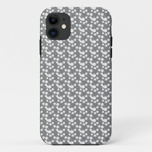 グレーフローラ Case-Mate iPhoneケース (裏面)