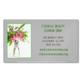 グレーフローリスト マグネット名刺 (正面)