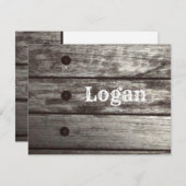 グレーフ素朴ェンスありがとうノートカード サンキューカード (正面/裏面)