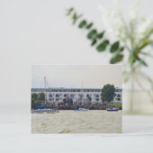 グレーブゼンドセーリングクラブヨット ポストカード (スタンド正面)