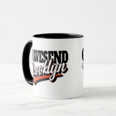 グレーブゼンドブルックリン マグカップ (正面左)