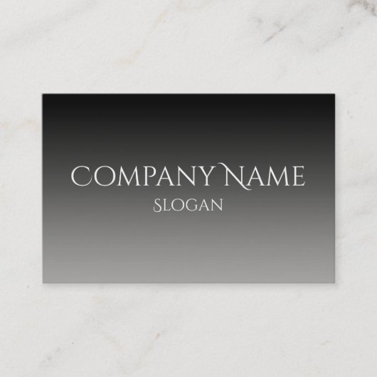 グレーブラックオンブレ 名刺 (正面)
