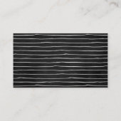 グレーブラックハロウィーンベビーシャワーおむつラッフル エンクロージャーカード (裏面)