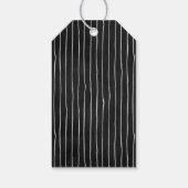 グレーブラックハロウィーン赤ちゃんシャワーありがとう ギフトタグ (裏面)