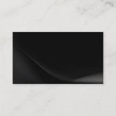 グレーブラックパターンコンサルタントの名刺 名刺 (裏面)