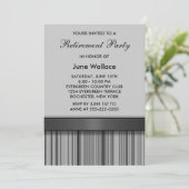 グレーブラックリタイアメントパーティー 招待状 (スタンド正面)