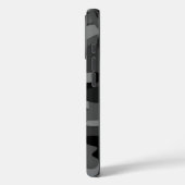 グレーブラック迷彩柄 Case-Mate iPhoneケース (裏面 / 左)