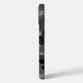 グレーブラック迷彩柄 Case-Mate iPhoneケース (裏面 / 左)
