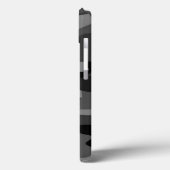 グレーブラック迷彩柄 Case-Mate iPhoneケース (裏面 / 左)
