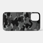 グレーブラック迷彩柄 Case-Mate iPhoneケース (裏面 (横))
