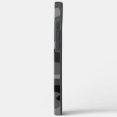 グレーブラック迷彩柄 Case-Mate iPhoneケース (裏面 / 左)