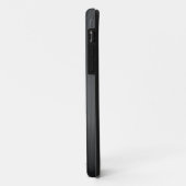 グレーブラッシュアルミニウム金属プリント Case-Mate iPhoneケース (裏面/左)