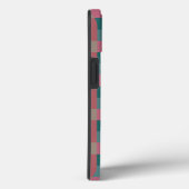 グレーブリックグリーンピンクベージュカラーブロック Case-Mate iPhoneケース (裏面 / 右)