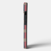 グレーブリックグリーンピンクベージュカラーブロック Case-Mate iPhoneケース (裏面 / 左)