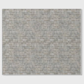 グレーブリックラッピング紙 ラッピングペーパー (フラット)
