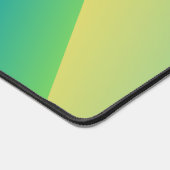 グレーブルーグリーン抽象芸術デスクマット、オフィスデスクマット デスクマット (コーナー)