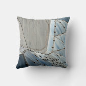 グレーブルーグレー工業建築 クッション (裏面)