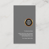 グレーブルートポグラフィールート物流輸送 名刺 (裏面)