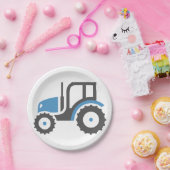 グレーブルートラクター ペーパープレート (パーティー)