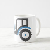 グレーブルートラクタ コーヒーマグカップ (正面右)