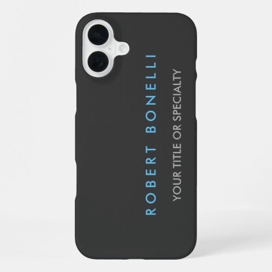 グレーブルートレンディー iPhoneケース (裏面)