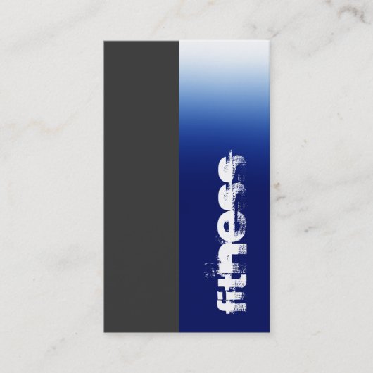 グレーブルーパーソナルトレーナー名刺 名刺 (正面)