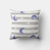 グレーブルー ムーン スター クッション (裏面)