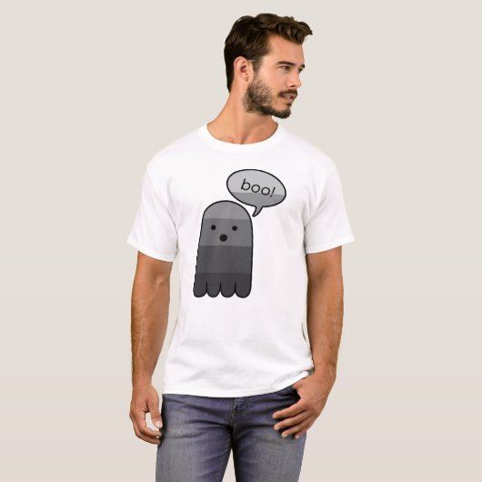 グレーブーブー幽霊ハロウィーン Tシャツ (正面フル)