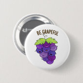 グレープおもしろいプバンチ 缶バッジ (正面&裏面)