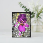 グレープアイリスハガキ ポストカード (スタンド正面)