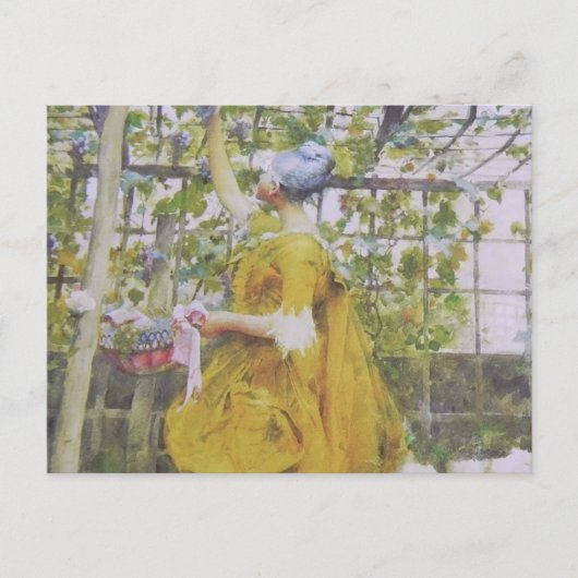 グレープアーバーで ポストカード (正面)