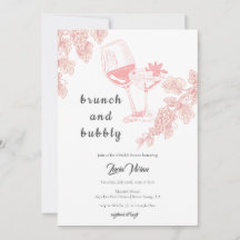 グレープエレガントフルーツシャンパンブライダルシャワー