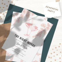 グレープエレガントフルーツシャンパンリハーサルディナー