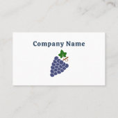 グレープクラスターの名刺 名刺 (裏面)