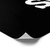 グレープスコットフおもしろいルーツグレープププンダークBG ポスター (角)