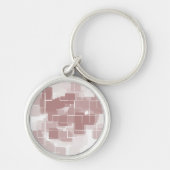 グレープソーダ幾何学芸術 キーホルダー (正面)