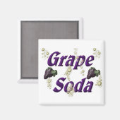 グレープソーダ マグネット (正面/裏面)