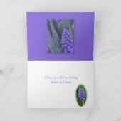 グレープハイアキカスタマイズンス – 任意の大事な行事用 カード (内部)