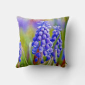 グレープハイアシンス クッション (裏面)