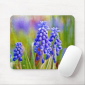 グレープハイアシンス マウスパッド (マウス)