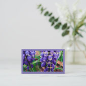 グレープハイアシントフローリスト 名刺 (スタンド正面)