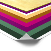 グレープハーベストプリント ポスター (角)