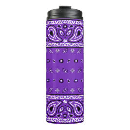 グレープバンダナペイズリーカントリーヒップホップカウボーイファーム タンブラー