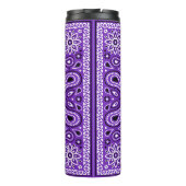 グレープバンダナペイズリーカントリーヒップホップカウボーイファーム タンブラー (裏面)