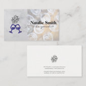 グレープバンチ |赤ワイングラス |テイスティング 名刺 (正面/裏面)