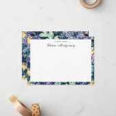 グレープパターン名（パーソナル） ノートカード (正面/裏面インサイチュ)